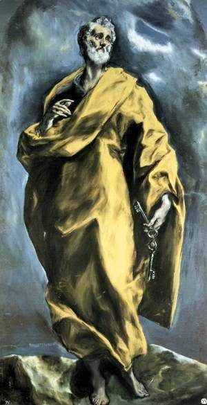 El Greco - Saint Peter 1610-13