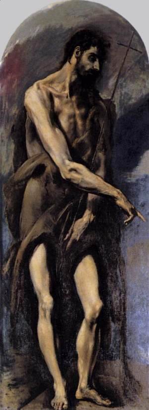 El Greco - St John the Baptist 1577-79