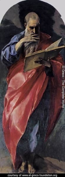 El Greco - St John the Evangelist 1577-79