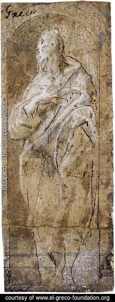El Greco - St John the Evangelist 1577