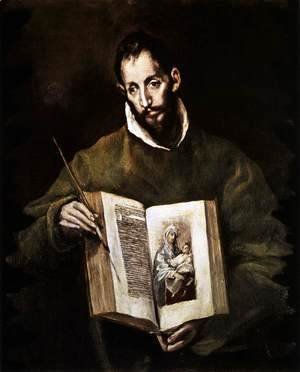 El Greco - St Luke 1605-10
