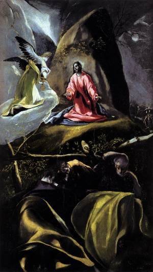 El Greco - The Agony in the Garden 1600-05