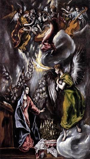 El Greco - The Annunciation 1597-1600