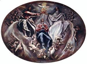 El Greco - The Coronation of the Virgin 1603-05
