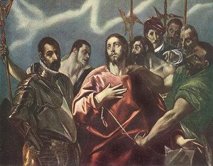 El Greco - The Disrobing of Christ c. 1600