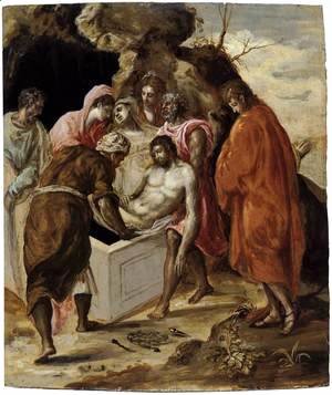 El Greco - The Entombment of Christ late 1560s