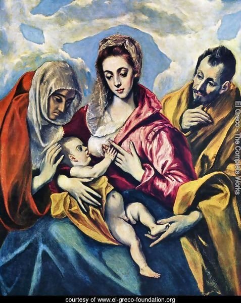 The Holy Family c. 1595