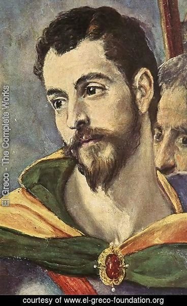 El Greco - The Martyrdom of St Maurice and his Legions (detail) 1580-81