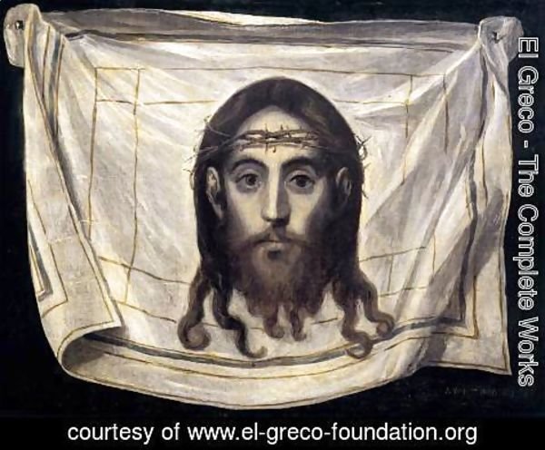 El Greco - The Veil of St Veronica 1580-82
