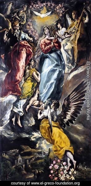El Greco - The Virgin of the Immaculate Conception 1608-13