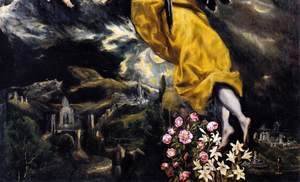 El Greco - The Virgin of the Immaculate Conception (detail 3) 1608-13